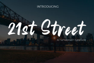 21st Street Font Review for Handmade Product Design