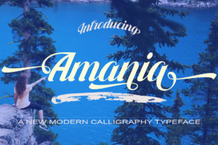 Amania Font: Stylish Calligraphy for Digital Marketing
