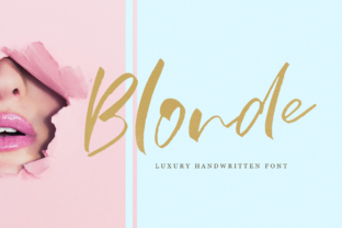 Blonde Font: Elevate Small Business Branding