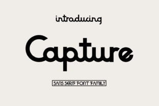 Capture Font: Playful Sans Serif for Digital Marketing