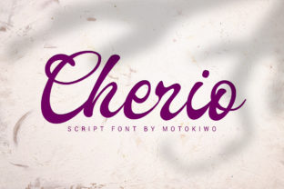 Cherio Font Review for Handmade Branding