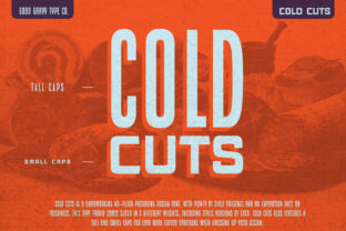 Cold Cuts Font: A Modern Sans Serif for Brand Identity