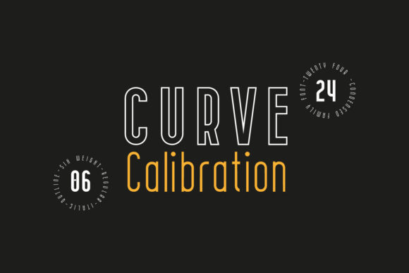 Curve Calibration Family: A Sans Serif Font for Editorial Layouts