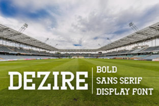 Dezire Font: Bold Slab Serif for Digital Branding