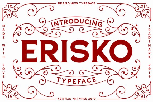 Erisko Font: Elevating Small Business Branding