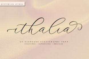 Ithalia Script Font Review for Modern Brand Campaigns