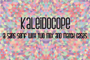 Kaliedoscope Font Review for Makers
