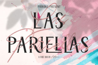 Las Pariellas Duo Font for Elegant Brand Identity Design