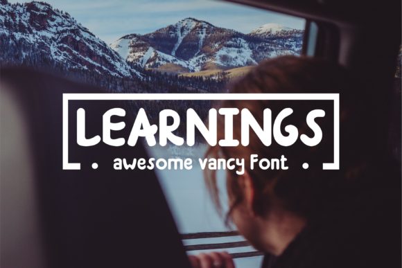Learnings Font: Stylish Branding for Kids Businesses