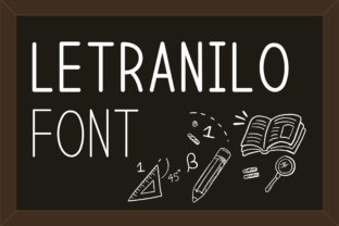 Letranilo Font: Modern Sans Serif for Handmade Labels