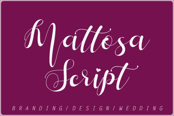 Mattosa Script Font for Authentic Campaign Branding