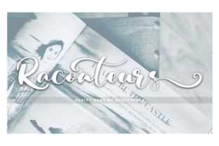 Raconteurs Font: Elegant Script for Editorial Design