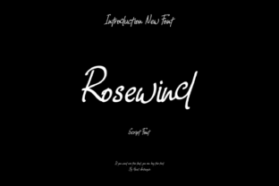 Rosewind Font: Elegant Script for Digital Marketing