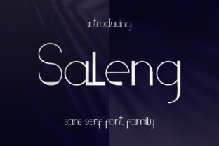 Saleng Font: Playful Sans Serif for Digital Marketing