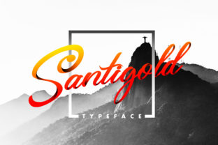 Santigold Font: Striking Script for Editorial Design
