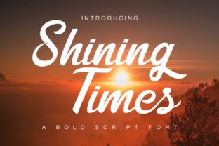 Shining Times Font Review for Modern Editorial Design