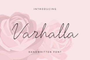 Varhalla Font: Elevating Campaign Visuals with Fresh Script Typography