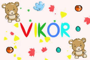 Vikor Font: Playful Sans Serif for Digital Campaigns